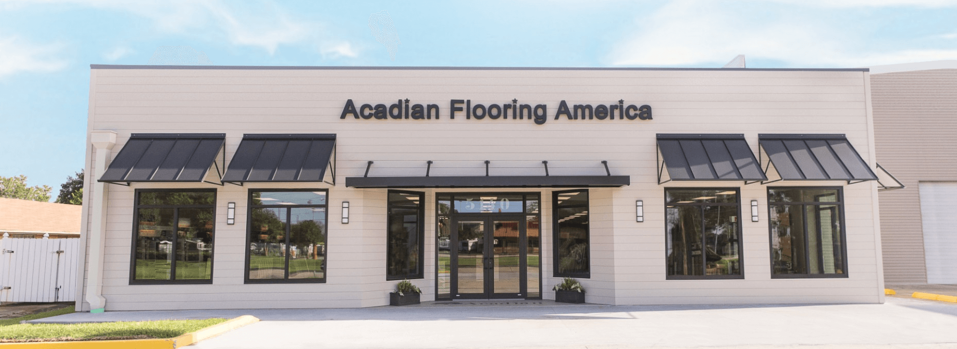 Storefront of Acadian Flooring America