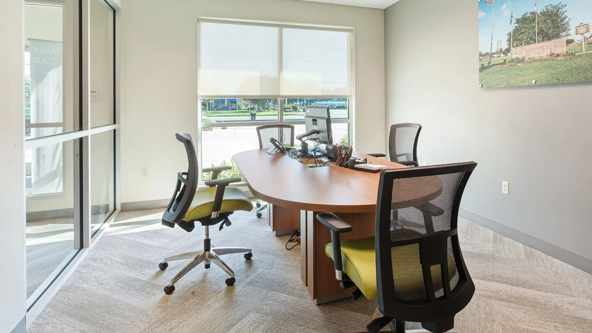 Carpet in office