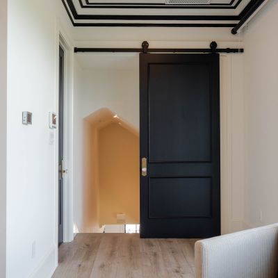 bathroom installation vanity, tile shower, tile floors