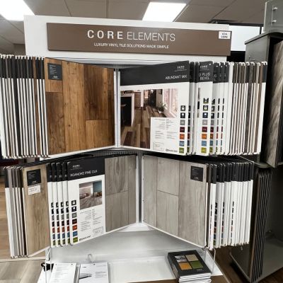 luxury vinyl plank flooring showroom in Marrero, LA