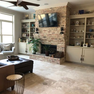 living room tile flooring