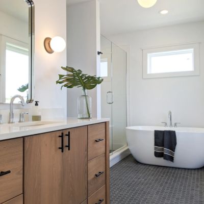 bathroom floor tiles dark grey